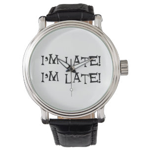 Alice i'm late armbanduhr