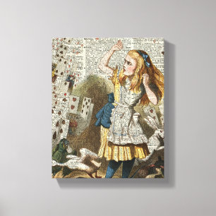 Alice im Märchenland Leinwanddruck