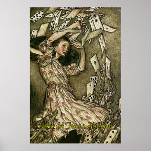 Alice im Poker-Plakat Texas Holdem Poster