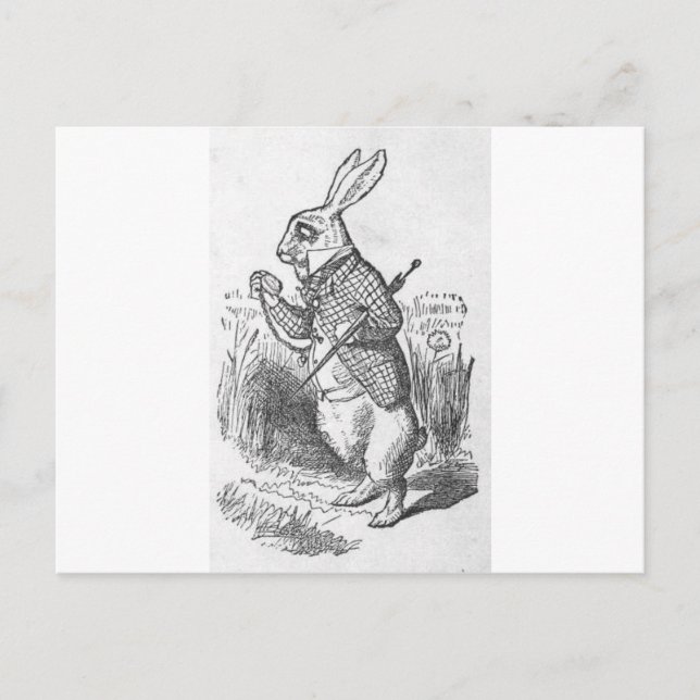 Alice im Wunderland 2,5 Postkarte (Vorderseite)