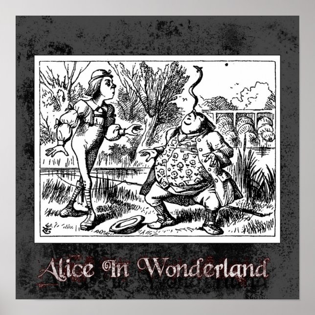 Alice im Wunderland 5 Poster (Vorne)