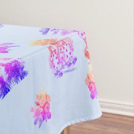 Alice im Wunderland - Alice im Wunderland pastellf Tischdecke