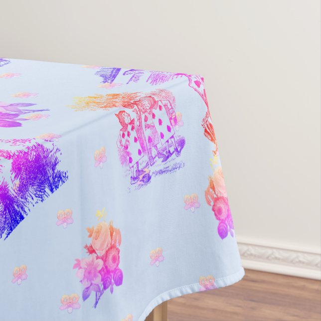 Alice im Wunderland - Alice im Wunderland pastellf Tischdecke (Beispiel)