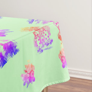 Alice im Wunderland – Alice in Wonderland pastel Tischdecke