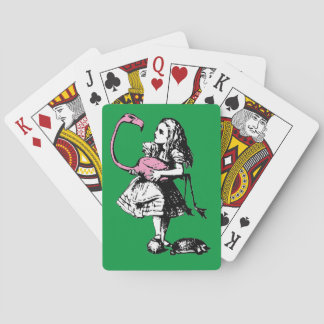 Alice im Wunderland - Alice Playing Croquet Spielkarten