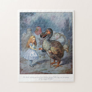 Alice im Wunderland Alice und das Dodo-Puzzlespiel