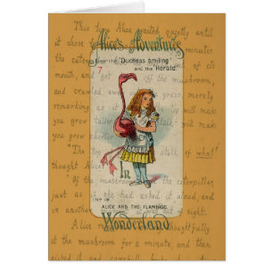 Alice im Wunderland: Alice und der Flamingo