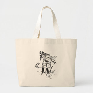 Alice im Wunderland Arthurs Rackham Jumbo Stoffbeutel