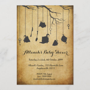 Alice im Wunderland Baby Dusche Tee Party Einladung