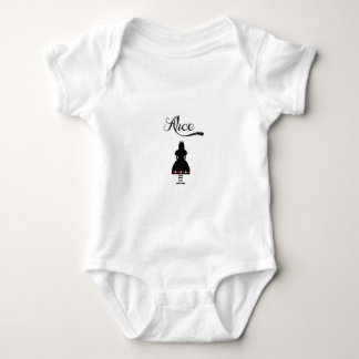 Alice im Wunderland Baby Strampler