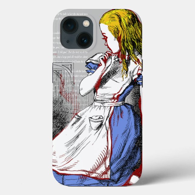 Alice im Wunderland Case-Mate iPhone Case (Rückseite)
