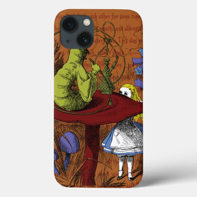 Alice im Wunderland Case-Mate iPhone Hülle (Rückseite)