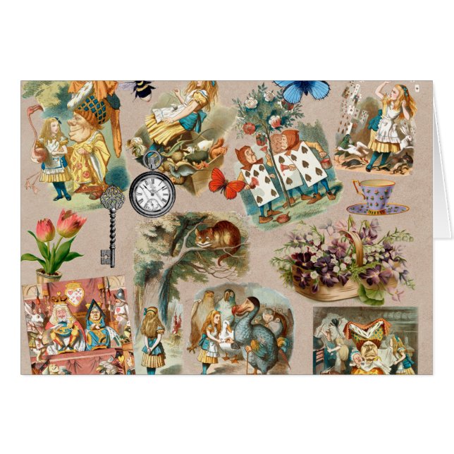 Alice im Wunderland Cheshire Cat Characters (Vorderseite (Horizontal))