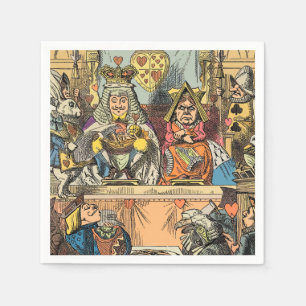 Alice im Wunderland Cheshire Cat Characters Serviette