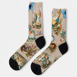Alice im Wunderland Cheshire Cat Characters Socken