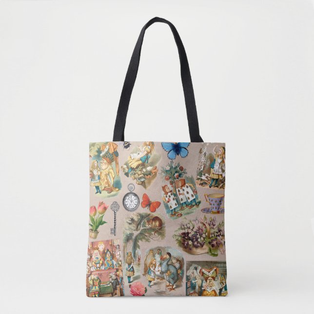 Alice im Wunderland Cheshire Cat Characters Tasche (Vorderseite)