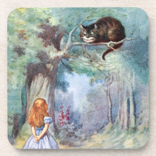 Alice im Wunderland Cheshire Cat Cork Untersetzer 