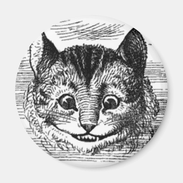 Alice im Wunderland Cheshire Cat Magnet (Vorne)