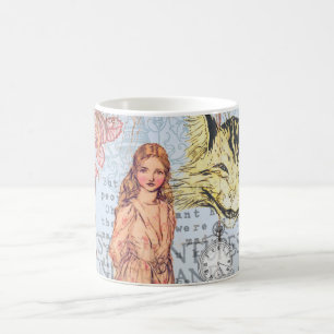 Alice im Wunderland Classic Cheshire Rabbit Alice Kaffeetasse
