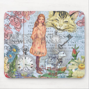 Alice im Wunderland Classic Cheshire Rabbit Alice Mousepad