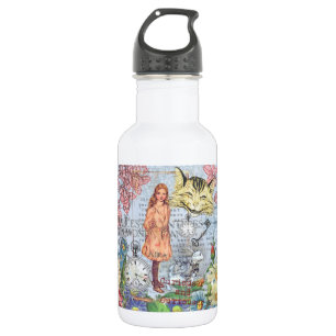 Alice im Wunderland Classic Cheshire Rabbit Alice Trinkflasche