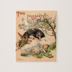 Alice im Wunderland Classic Illustration