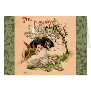 Alice im Wunderland Classic Illustration