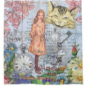 Alice im Wunderland Classic Rackham Duschvorhang