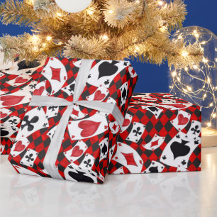 Alice im Wunderland Collage Weihnachtsgeschenk Geschenkpapier