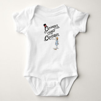 Alice im Wunderland "Curiouser and Curiouser" Baby Strampler