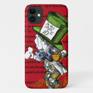 Alice im Wunderland Der Mad Hatter Case-Mate iPhone Hülle