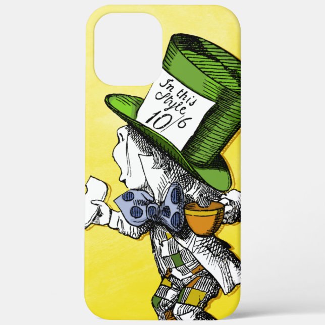 Alice im Wunderland | Der Mad Hatter Case-Mate iPhone Hülle (Rückseite)