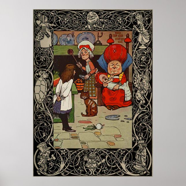Alice im Wunderland, die die Ziele gestohlen hat Poster (Vorne)
