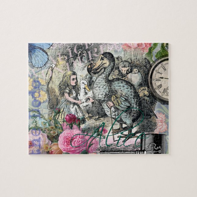 Alice im Wunderland Dodo Klassische Kunstwerke (Horizontal)
