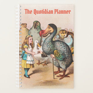 Alice im Wunderland Dodo Planer