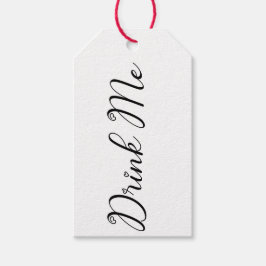 Alice im Wunderland "Drink Me" Inspiriert Geschenk Geschenkanhänger