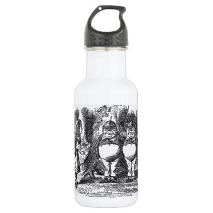Alice im Wunderland Edelstahlflasche