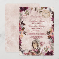 Alice im Wunderland Elegante Vintage Hochzeit an d