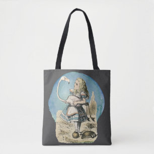 Alice im Wunderland Flamingo Krocket Tasche
