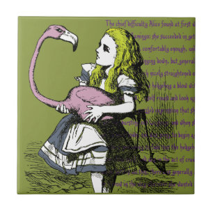 Alice im Wunderland Fliese