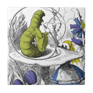 Alice im Wunderland Fliese