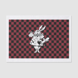 Alice im Wunderland für benutzerdefinierter Text W Seidenpapier
