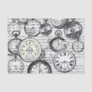 Alice im Wunderland für viktorianische Pocket Watc Seidenpapier