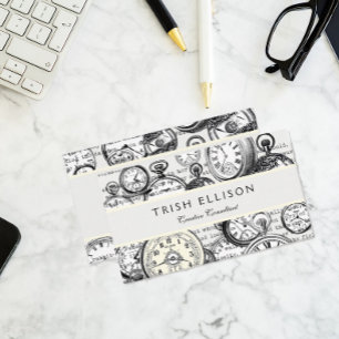 Alice im Wunderland für viktorianische Pocket Watc Visitenkarte