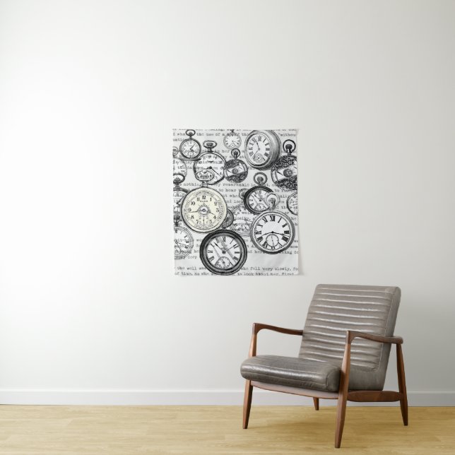 Alice im Wunderland für viktorianische Pocket Watc Wandteppich (Beispiel)