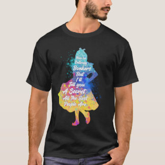 Alice im Wunderland für Wasserfarben - Bonkers T-Shirt