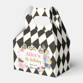 Alice im Wunderland Geburtstag Geschenkschachtel