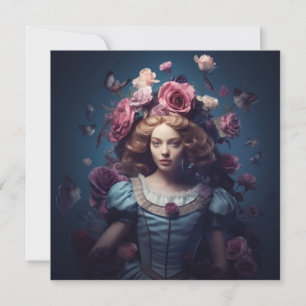 Alice im Wunderland Geschenkkarte