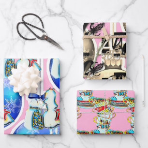 Alice im Wunderland Geschenkpapier Set
