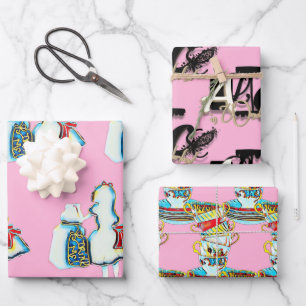 Alice im Wunderland  Geschenkpapier Set